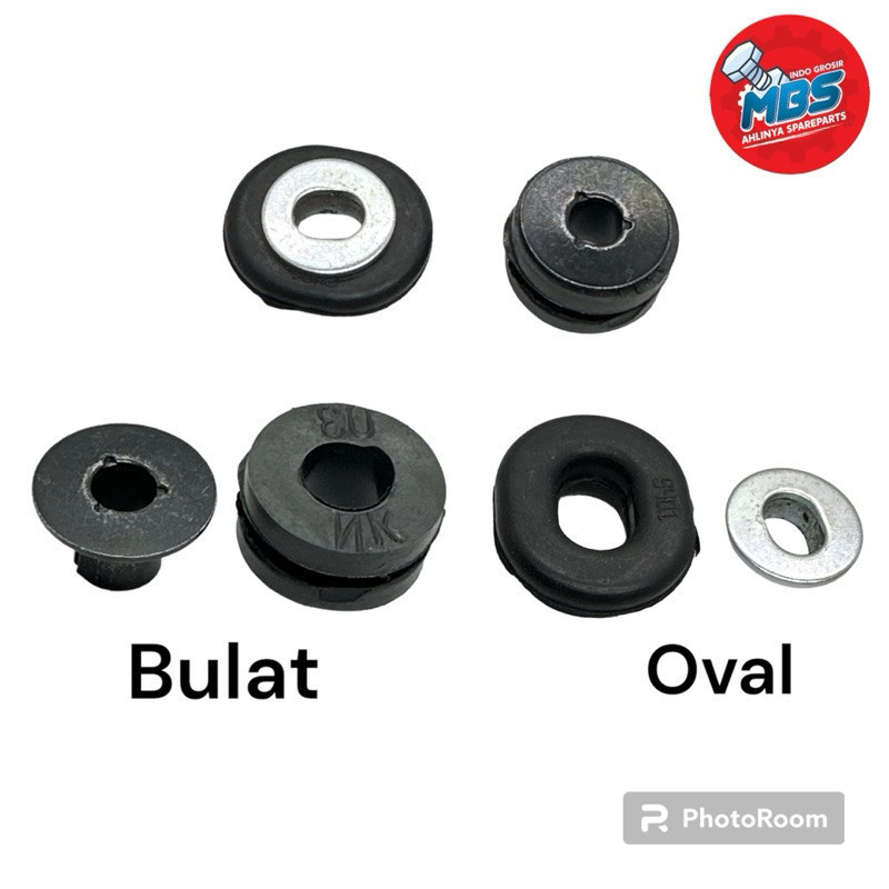 KARET BODY RING OVAL BULAT RUBBER 1 SET KARET DAN RING BOS