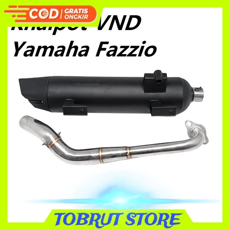Aksesoris Motor Knalpot VND Standar Racing Fazzio Knalpot Racing Yamaha Fazzio Merk VND