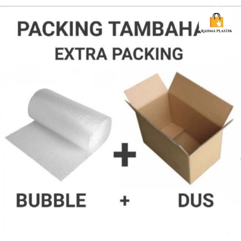 

Extra Bubble Wrap + Kardus Untuk Keamanan