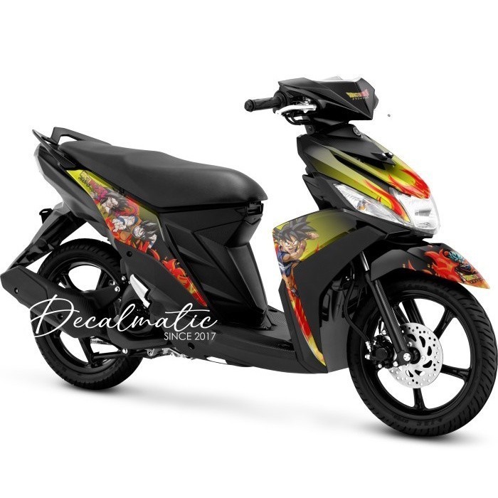 [Decal Anime] Stiker Mio M3 Full Body Decal Mio Z Full Body Variasi Full body Mio125 Dragon Ball Z