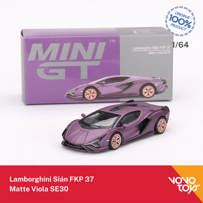 AR2158 MiniGT 588 Lamborghini Sian FKP Matte Viola SE30 HK Exclusive Mini GT