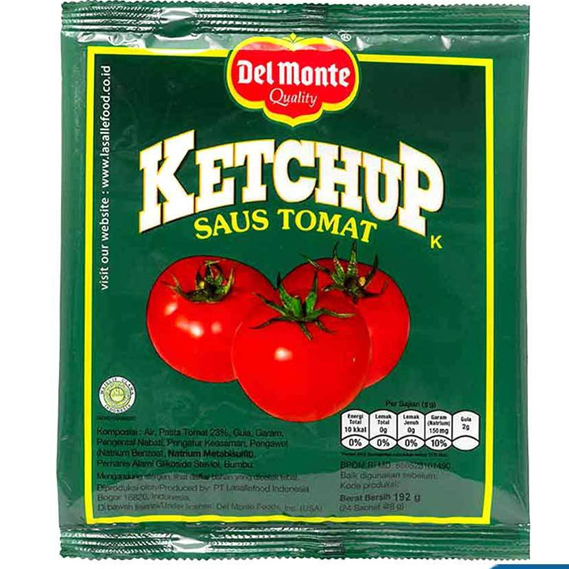 

KOE - DELMONTE TOMATO KETCHUP SCH BKS 24X9 GR - ARM