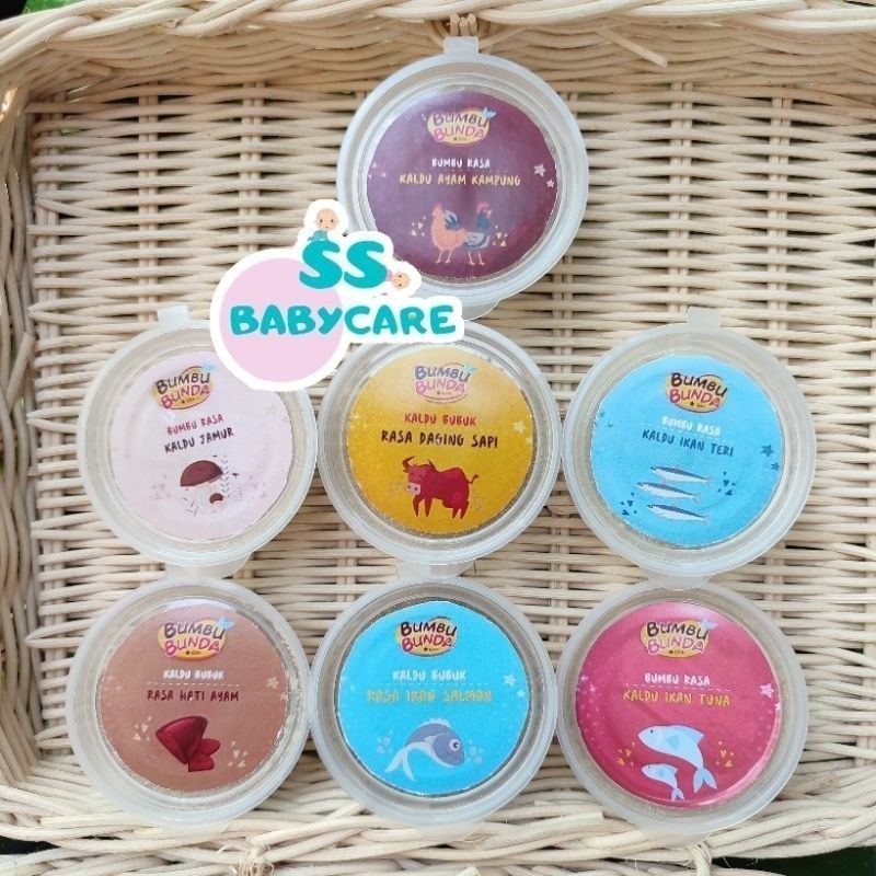 

[Minirepack] Bumbu Bunda Elia Bumboo Maseko Pawon Ibun Kaldu Bubuk Sehat MPASI Non MSG Non Pengawet - Kaldu MPASI - Bumbu MPASI
