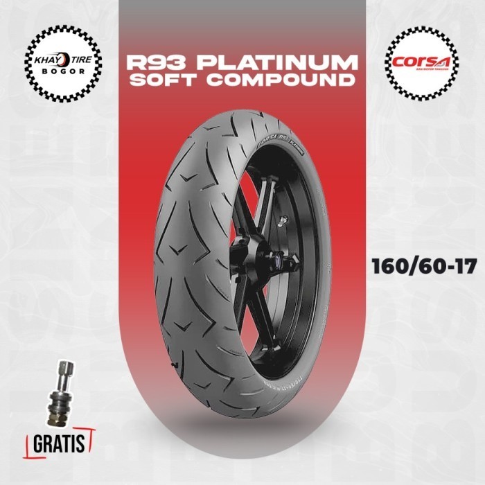 Ban Motor Moge - R93 PLATINUM 160/60-17 Tubeless