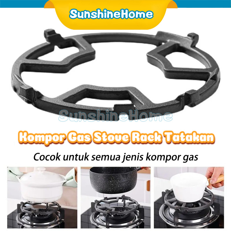 Tatakan Kompor Gas Tatakan Bulet Nampan Dudukan Kompor Gas Stove Rack Bahan Besi Besi Tatakan Kompor