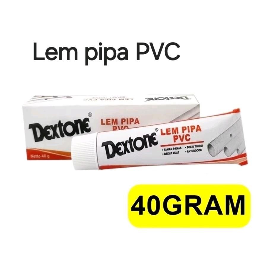 

Lem Pipa PVC Dextone 40g Lem Paralon Dexton 40g Original