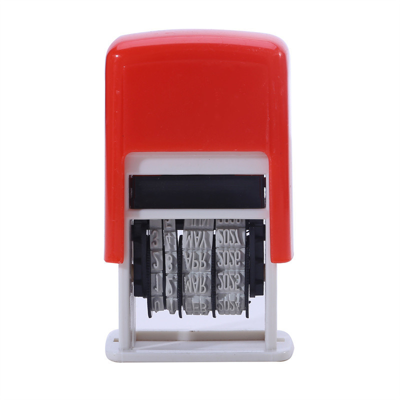 

Planner Date Stamp DIY Handle Account Date Stamps Stamping Mud Set Mini Self-Inking Stamps For Office Escolar Supplies Emboss