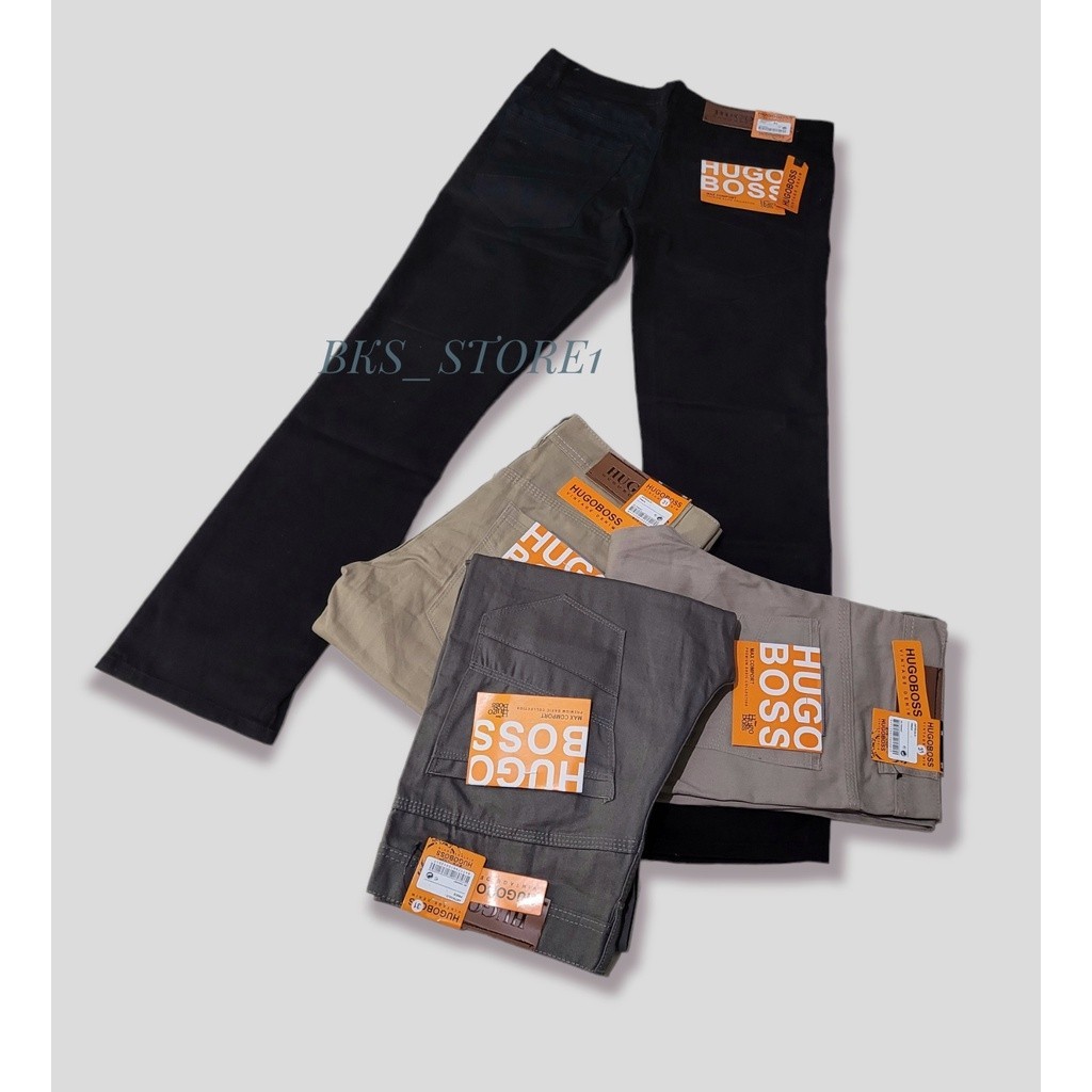 Celana panjang jeans pira premium CELANA PANJANG KANVAS STANDAR PRIA/CELANA PANJANG STANDAR MURAH HU