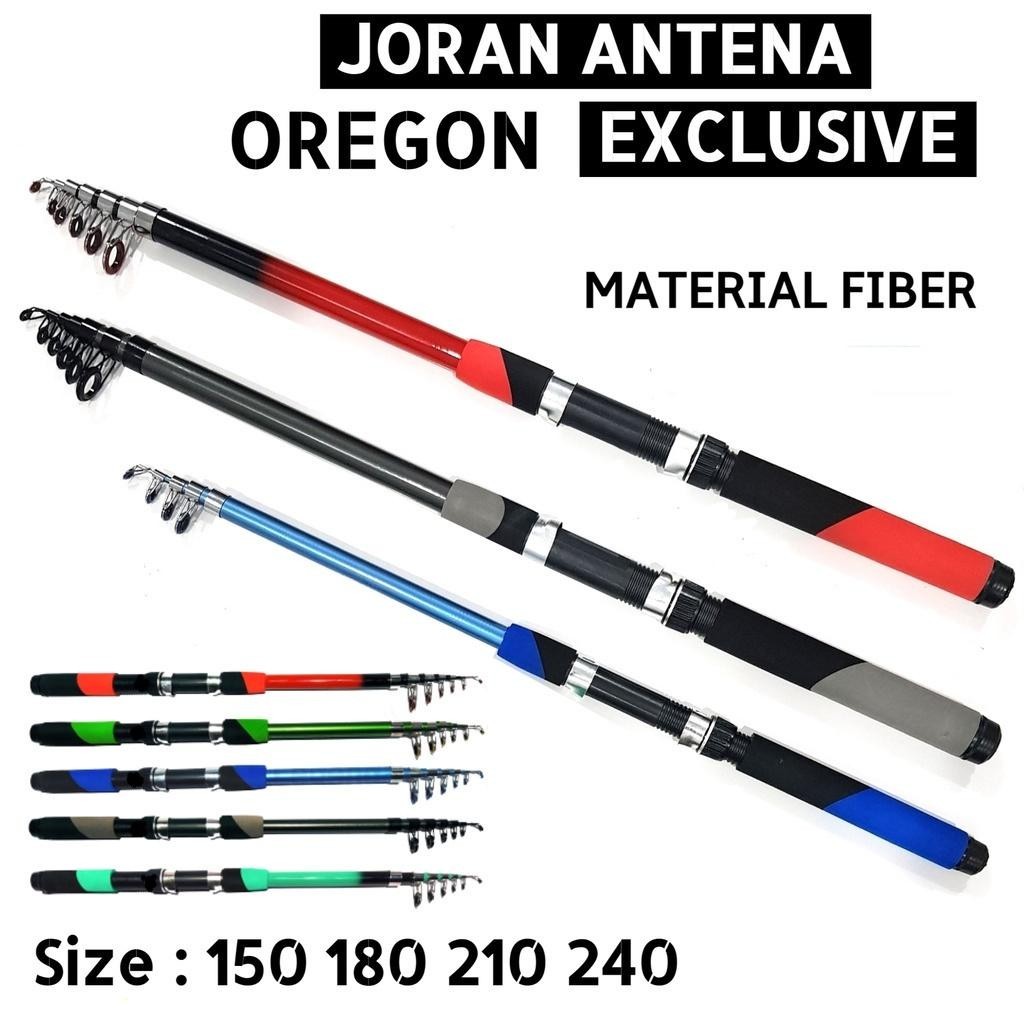 Joran Antena Teleskopik Oregon Exclusive 150 180 210 240 270 300 360 Tangkai Atau Tongkat Pancing An