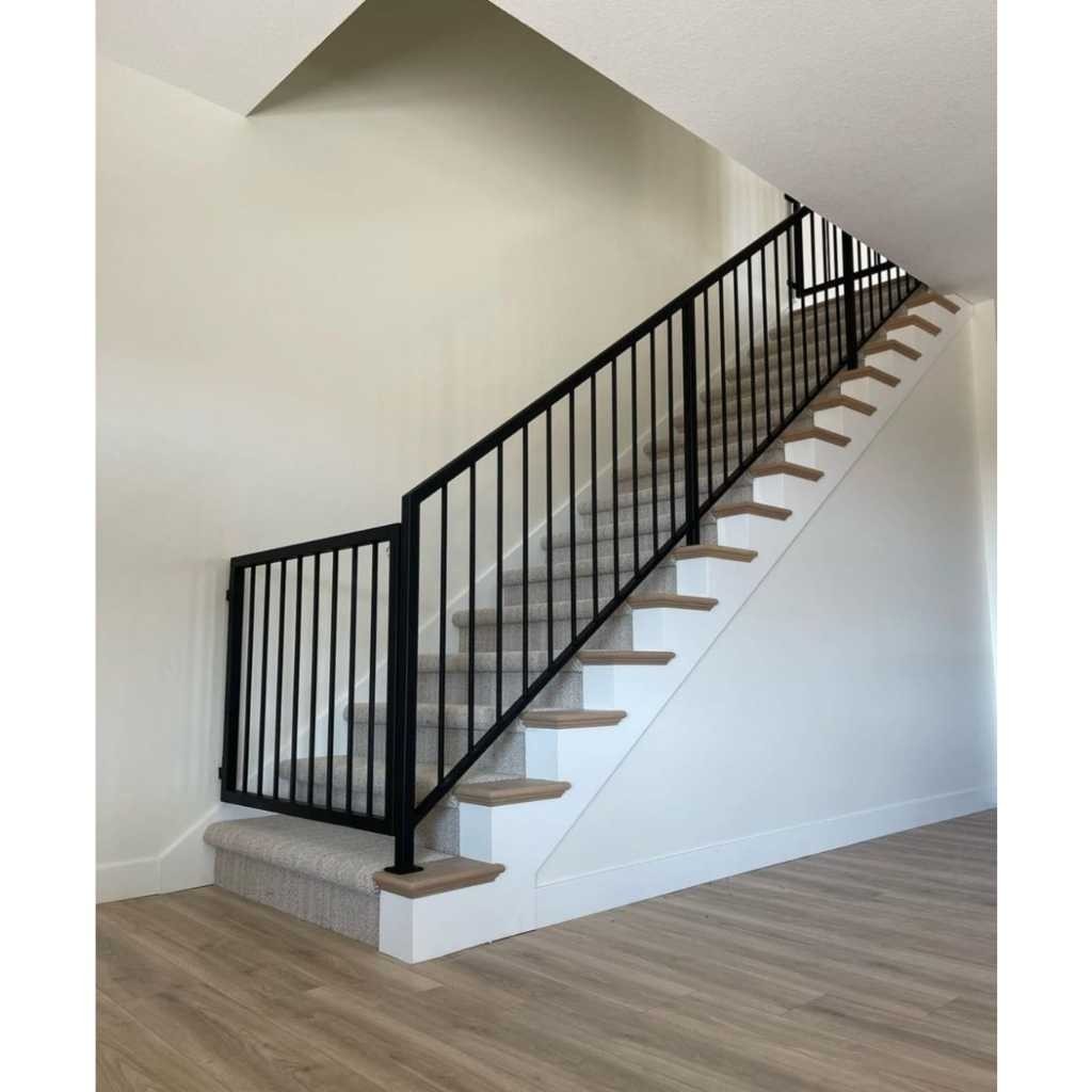 railing tangga minimalis reling tangga besi minimalis