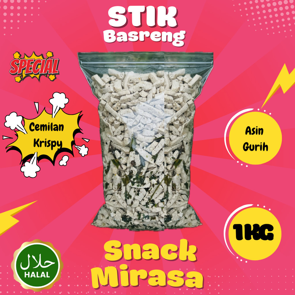 

Cemilan Basreng Original Jeruk 1kg Kriukk snack Food