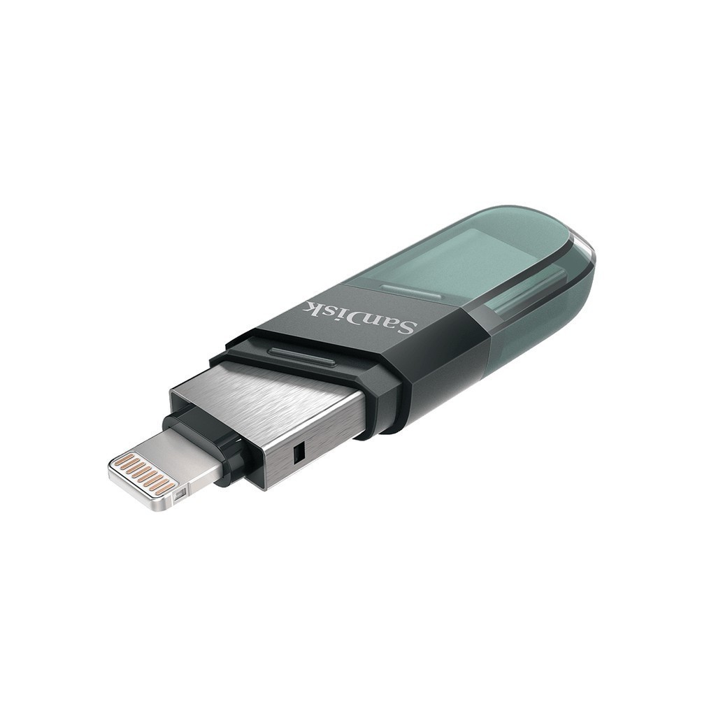 SanDisk iXpand Flash Drive Flip OTG Lightning USB 3.1 for iPhone iPad