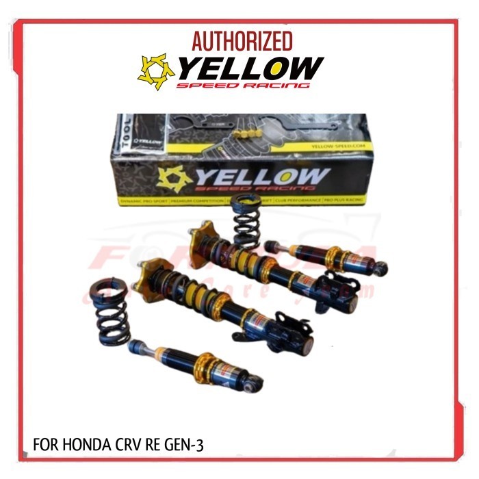 Yellow Speed Racing Coilover Bolt On HONDA CRV RE Gen3