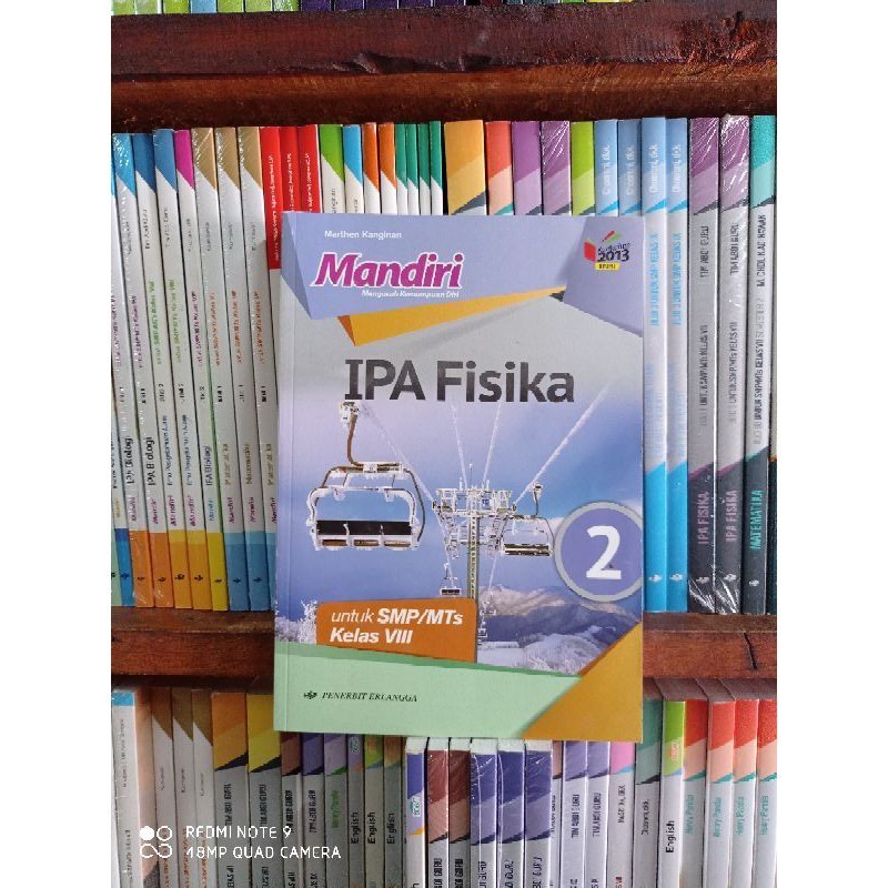 Buku Mandiri IPA Fisika Kelas 8 Erlangga