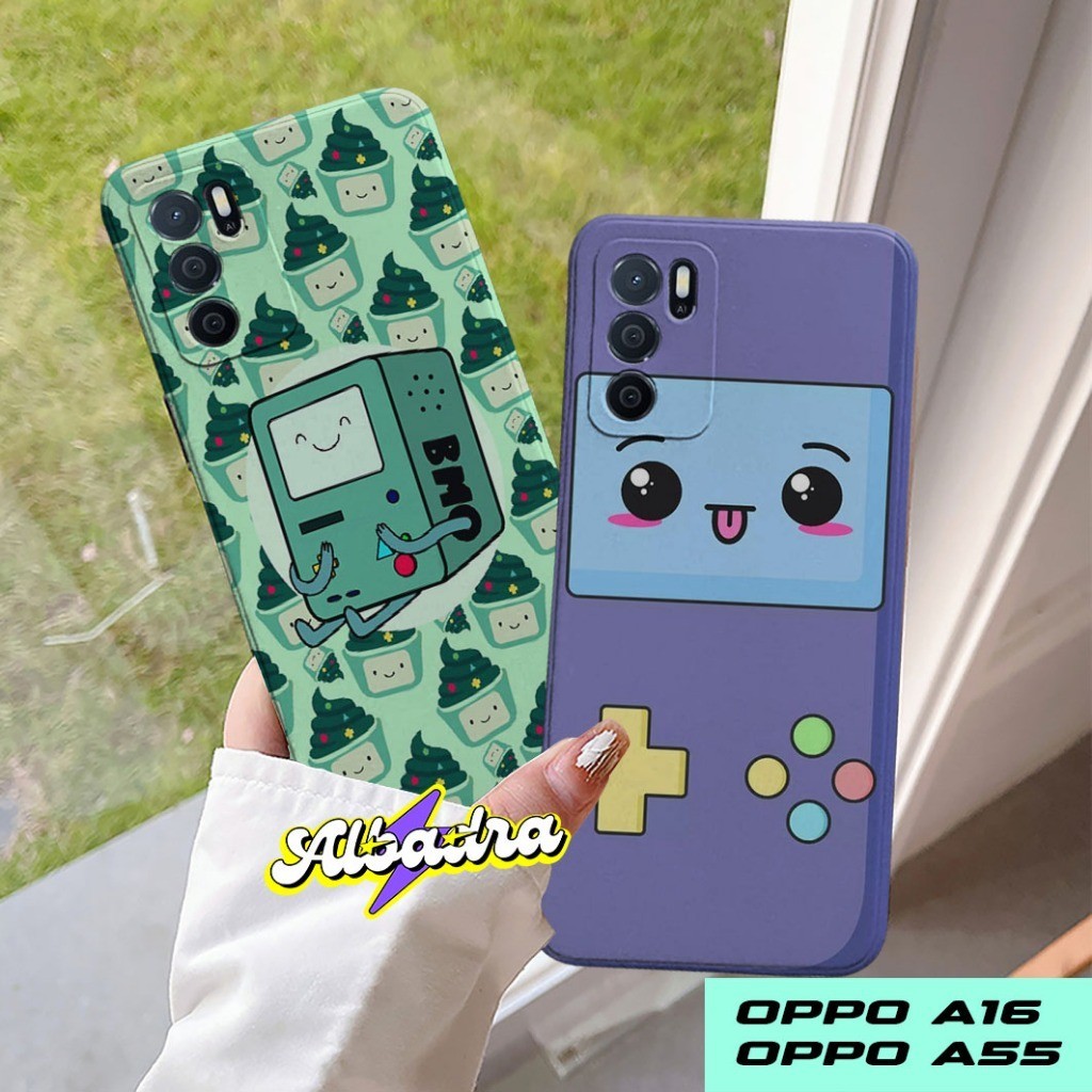 Case OPPO A16 - Case OPPO A55  - SOFT CASE ANIMASI 6 - Softcase OPPO A16 - Softcase OPPO A55 - Kesin