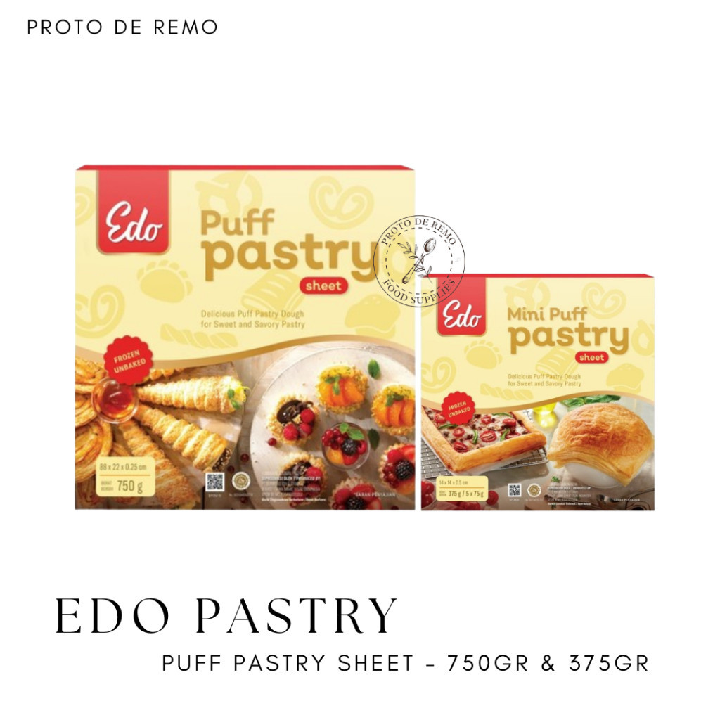 

Edo Puff Pastry 750gr dan 375gr