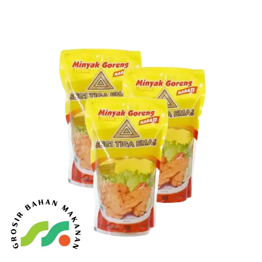 

MINYAK GORENG SEGI TIGA EMAS 1 LITER PER PCS