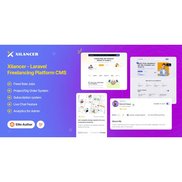 Xilancer – Freelancer Marketplace Platform with Services & Projects PANDUSOLUSI