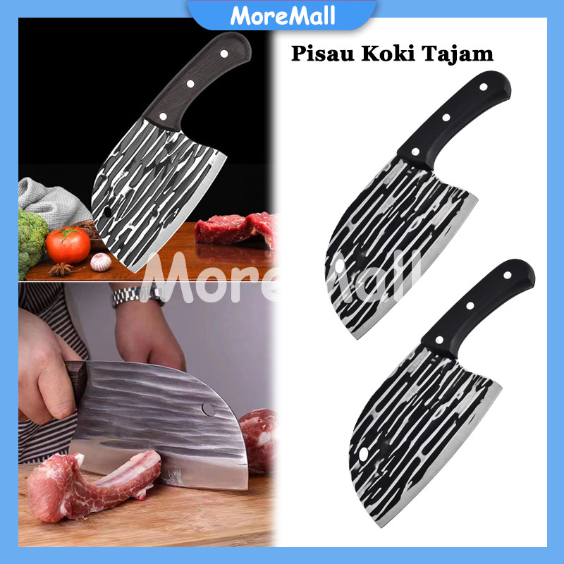Stainless Steel Pisau Daging /Pisau Koki Jepang Super Tajam