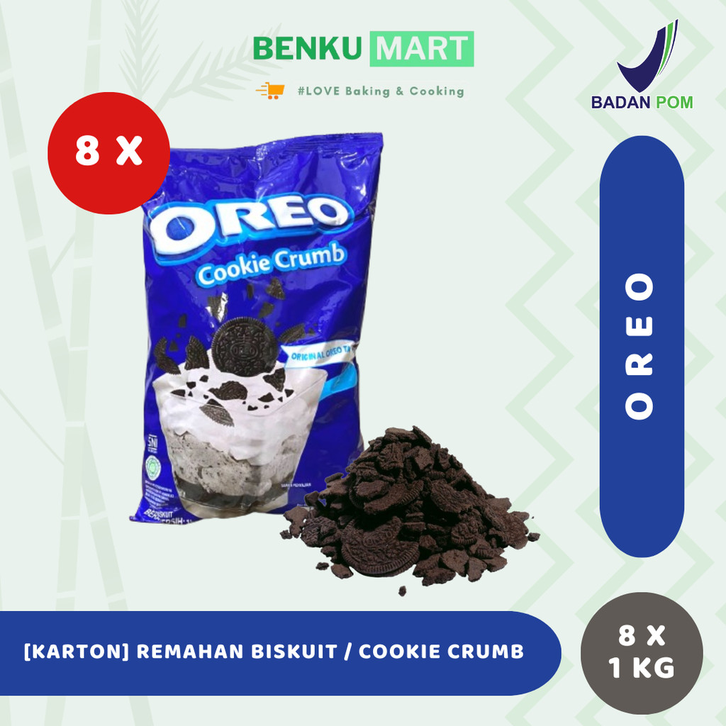 

[KARTON] Oreo Cookie Crumb 1 kg