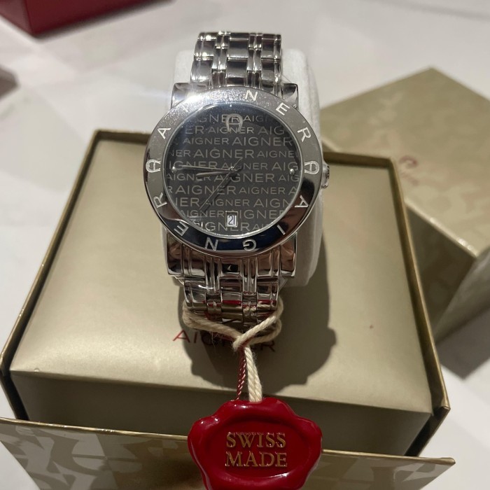 Jam tangan AIGNER Cortina A26100 Watch UNISEX made in Swiss COD Original 100%