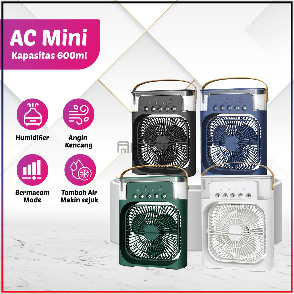 Kipas Angin Mini Harus Dicolok Listrik Kipas Air Dingin Cocok Untuk Pendingin Mobil / Air Cooler / A
