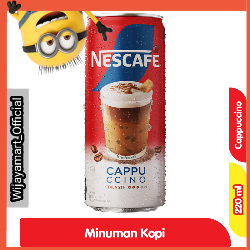 

Nescafe Cappuccino Kopi Kaleng 220 ml