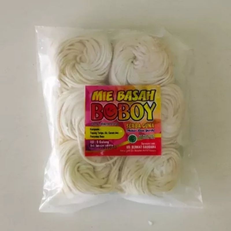 

Boboy Mie Basah Serbaguna / Mie Ayam Boboy