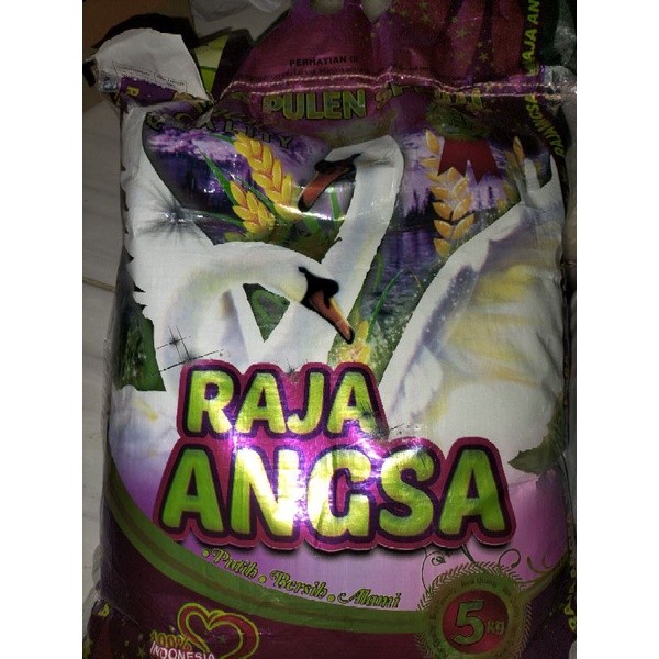 

Beras Pulen Raja Angsa Kemasan 5 kg / Beras Jawa