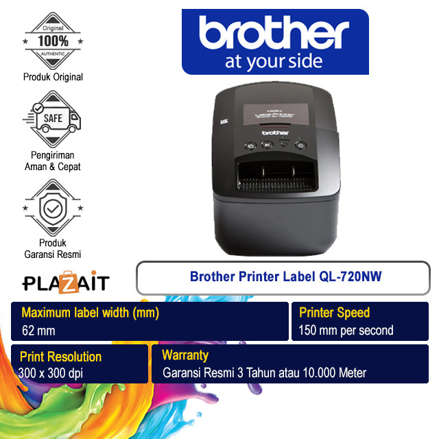 

Brother Printer Label QL-720NW Label Maker