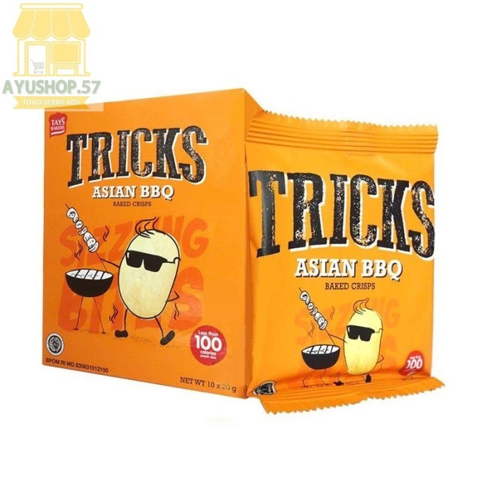

Tricks Asian BBQ Biscuit [18 g/ 10 pcs/ Pack] - AYUSHOP57