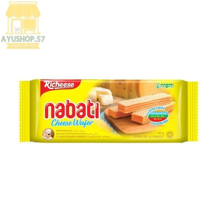 

Richeese Nabati Cheese Wafer [130 g] - AYUSHOP57