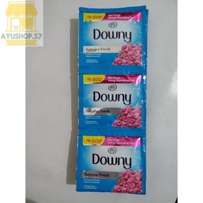 

Downy Pewangi Pakaian [12 sachet / Renceng] - Sunrise - AYUSHOP57