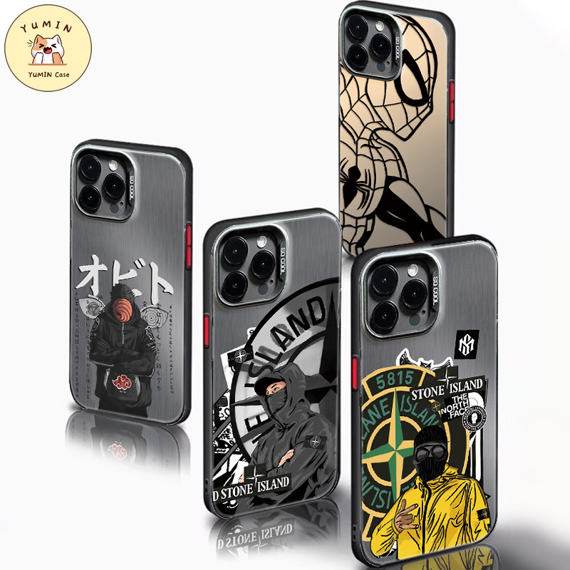 Casing Ponsel Mewah Berlapis IMD Anti Guncangan Untuk IPhone 11 7Plus XR 12 11 13 15 Pro Max 8Plus 1