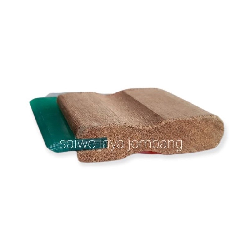 

SAIWO JAYA kayu + rakel hijau harga per cm