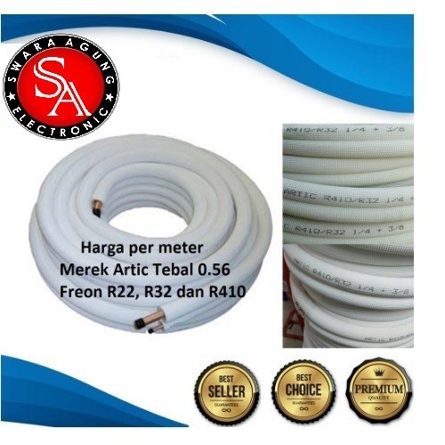 Pipa Ac Artic 2PK 1/4 1/2 -Per meter (Khusus Medan)