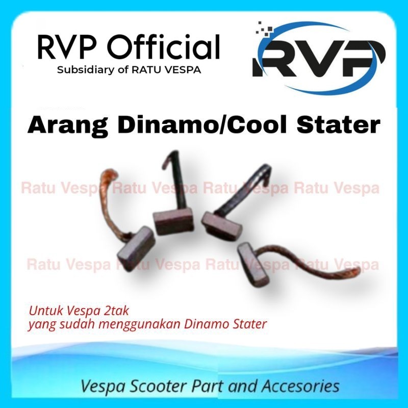Arang Dinamo Stater VESPA Exclusive Spartan Excel