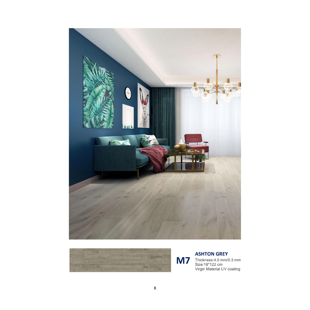 VINYL KLIK SPC MARVEL | Lantai Vinyl SPC 5mm | Vinyl SPC Flooring