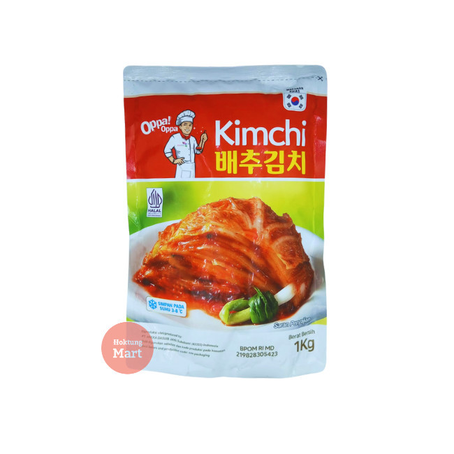 

Oppa Kimchi Korea 1000gr /1kg Sawi Kimci Halal