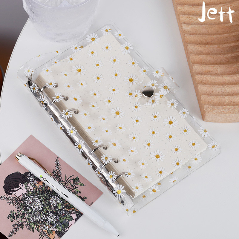 

Pengikat cangkang PVC transparan buku besar lepas dengan gaya yang sama-Jett