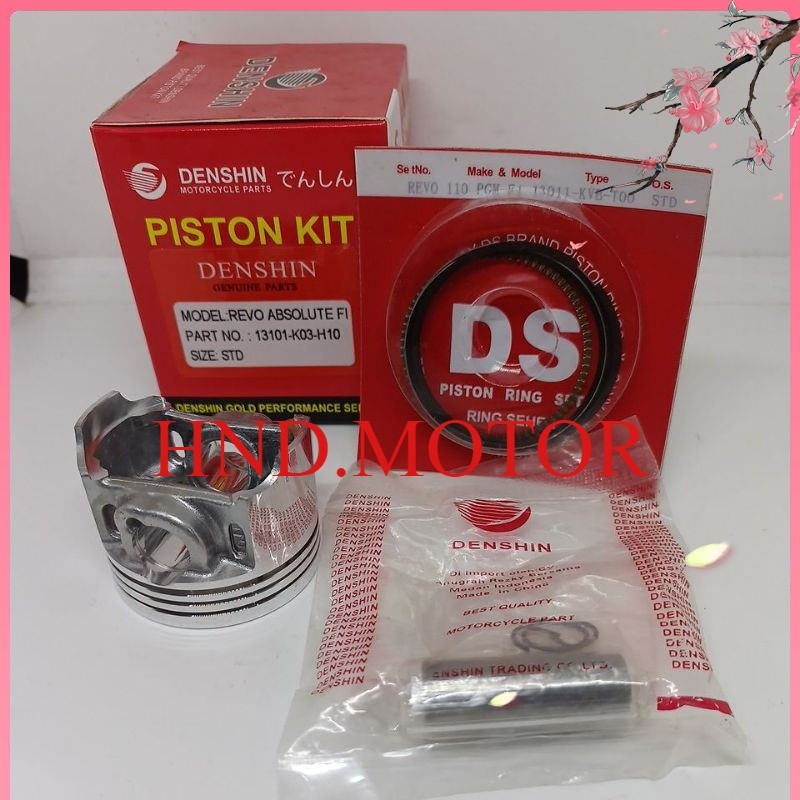 SM - Piston Kit MOTOR REVO ABSOLUTE / BLADE seher DENSHIN