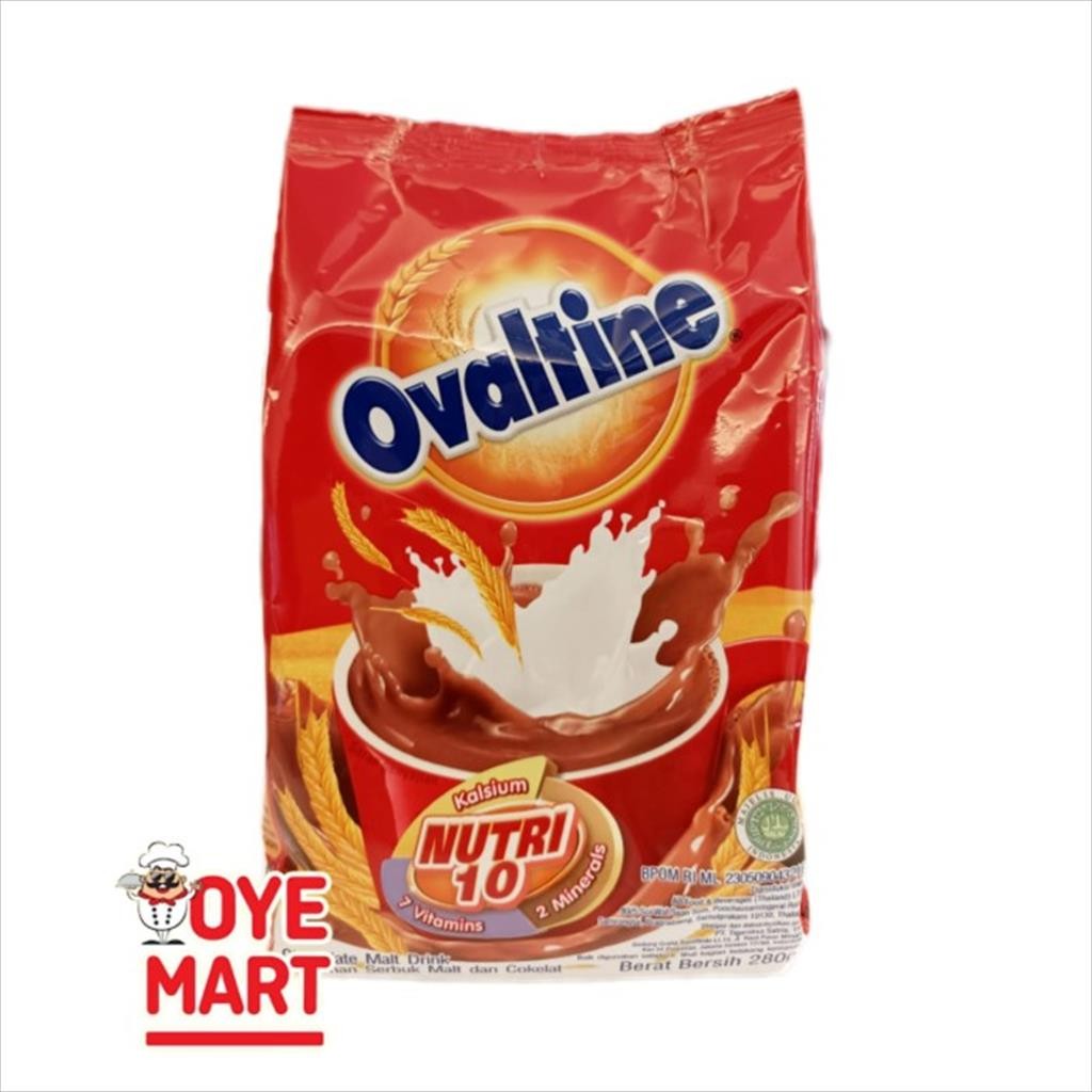 

OVALTINE CHOCOLATE MALT DRINK 280GR / SUSU COKLAT BUBUK