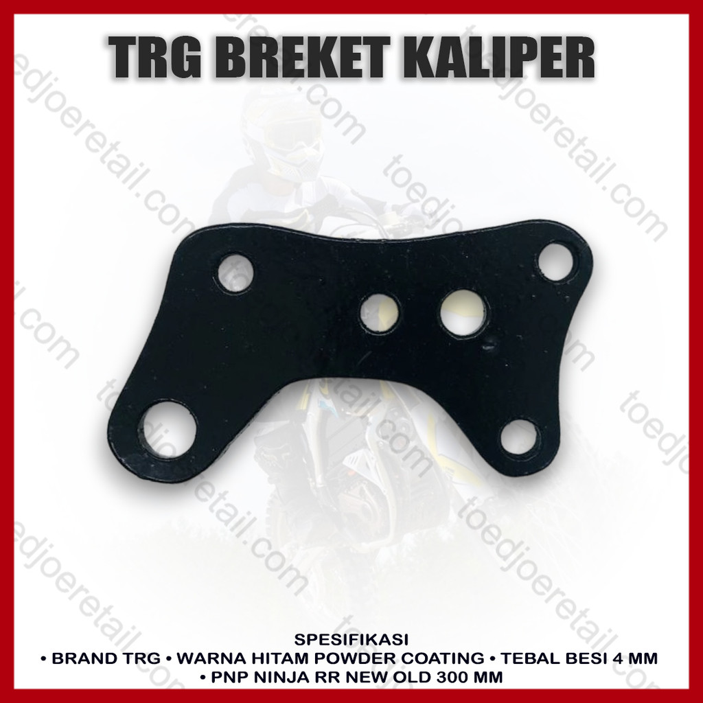 Breket kaliper disc cakram depan ninja rr 300mm piringan standar