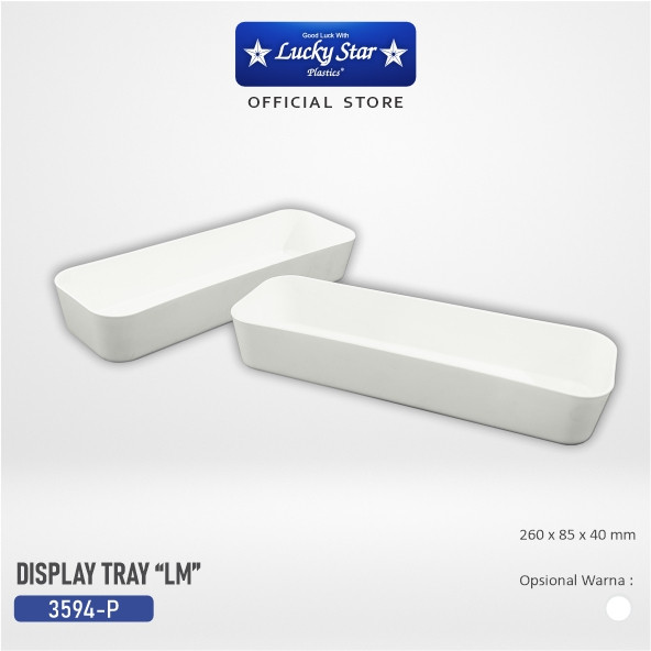 Lucky Star - Nampan plastik display tray LM KODE 3594-H/C/A