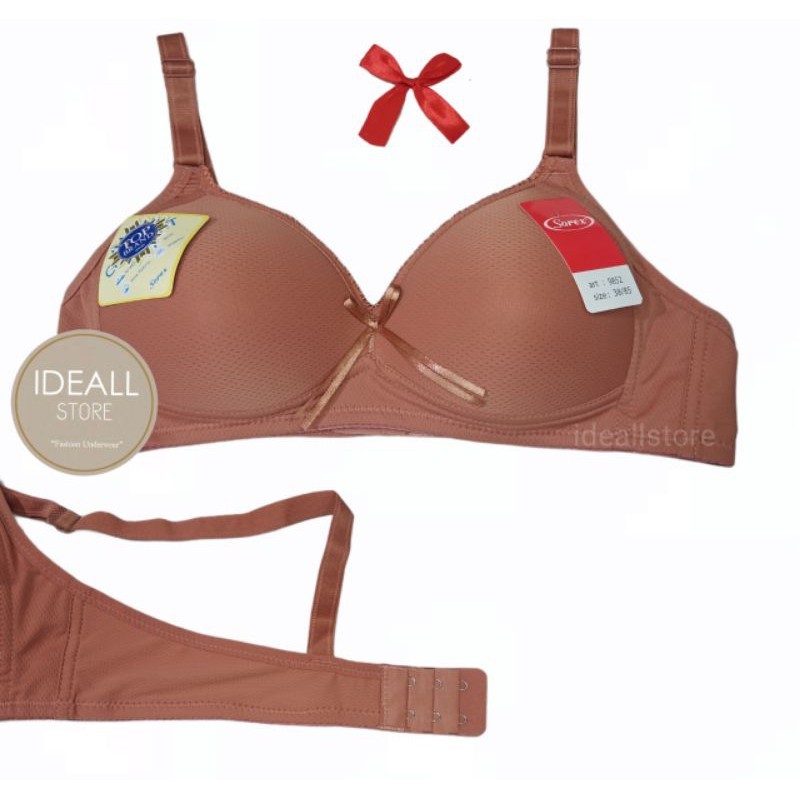 Bra Sorex import 9852 Tanpa kawat / bra wanita dewasa / bra murah meriah / bra remaja - IDEAL