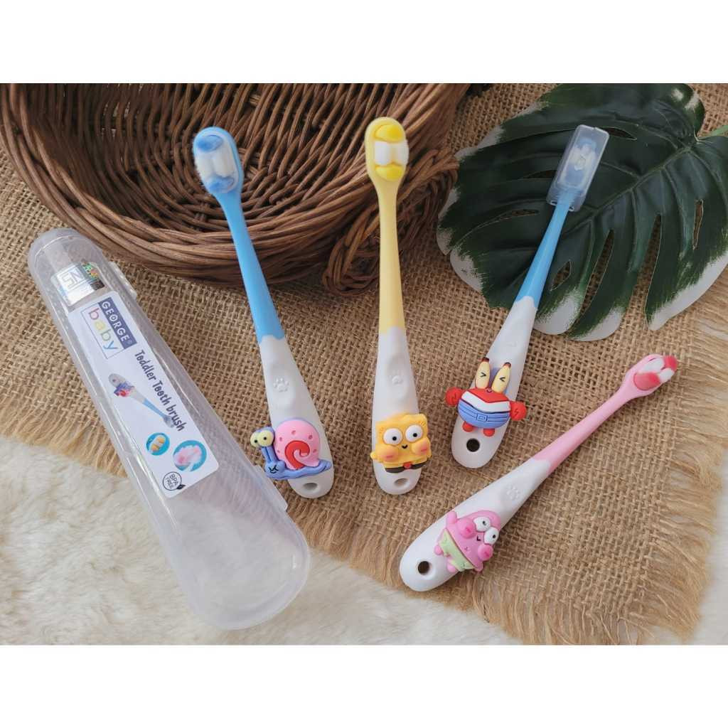 George Baby Toothbrush - CHARACTER - GRILS / BOYS - Sikat gigi anak