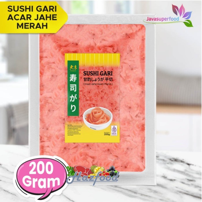 

Daikichi Sushi Gari Red | Acar Jahe Merah 200 Gram