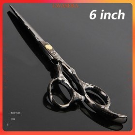 

YINGHUA Sakura Gunting Rambut Model Flat Cut 6 Inch - Black - OMHX32BK
