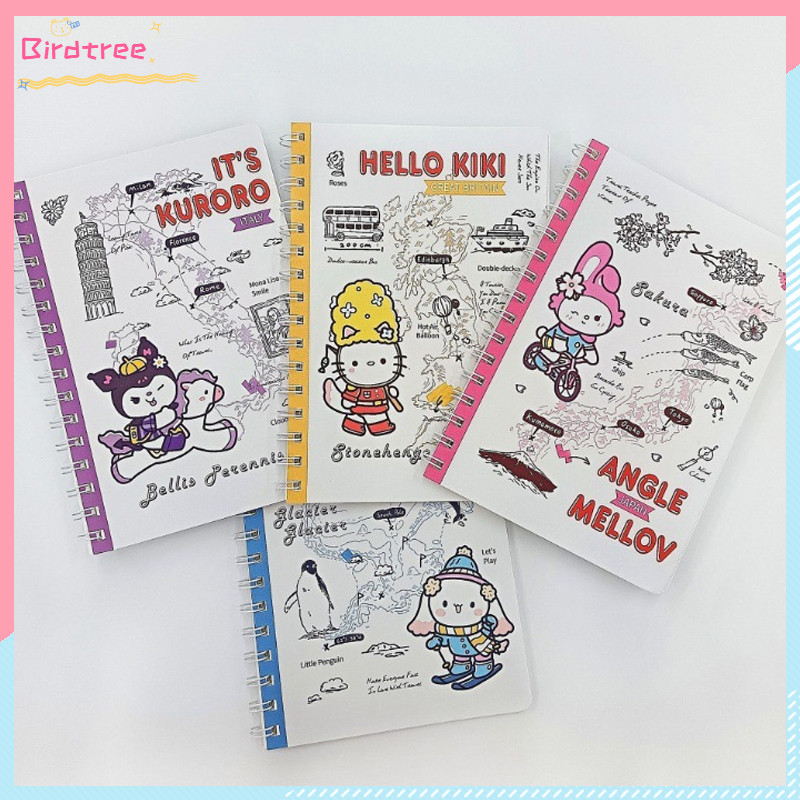 

COD A5 Buku Catatan Sanrio Buku Catatan Kumparan Kartun Gadis Imut Hati Buku Lembaran Lepas