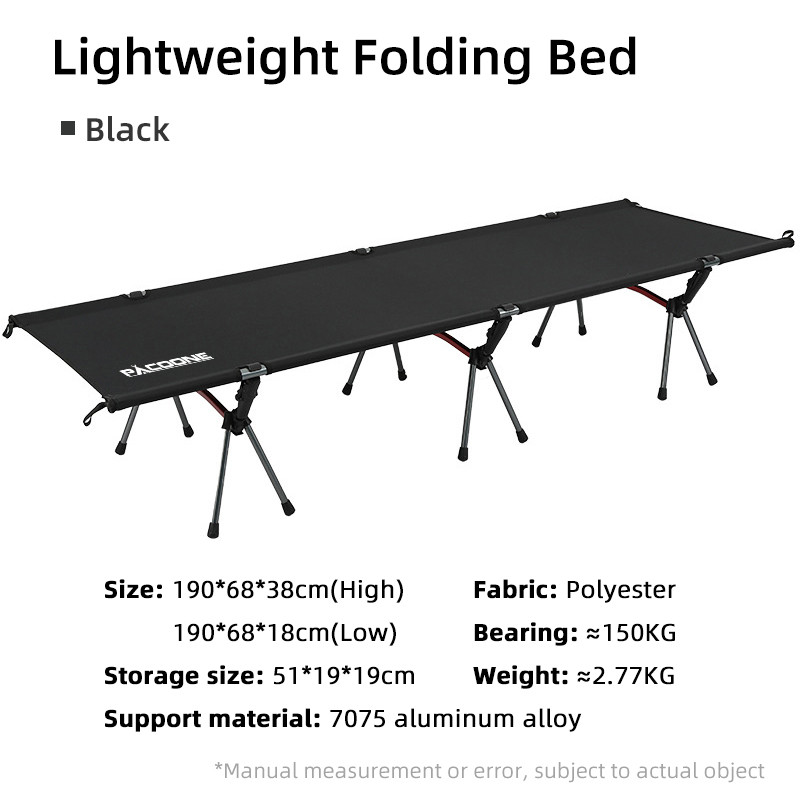 Camping Cot  Folding Camping Bed Portable Outdoor Bed Comfortable Sleeping Cots for Adults & Kids Ca